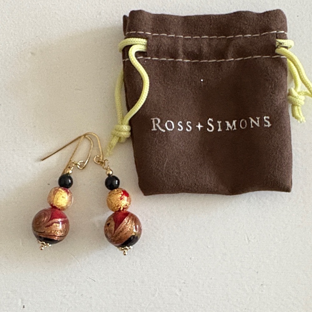 Ross-Simons Multicolor Beaded Earrings